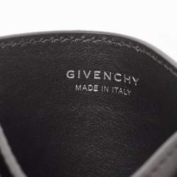 Givenchy Black Leather 4G Card Holder