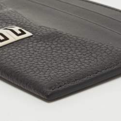 Givenchy Black Leather 4G Card Holder