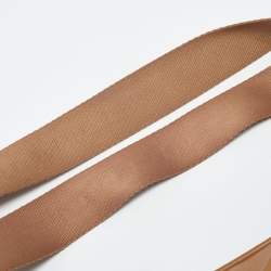 Givenchy Beige/Tan Monogram Nylon and Leather Messenger Bag