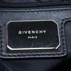 Givenchy Multicolor Camouflage and Striped Nylon Tote