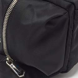 Givenchy Black Nylon Pandora Pocket Messenger Bag