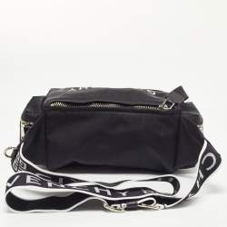 Givenchy Black Nylon Pandora Pocket Messenger Bag