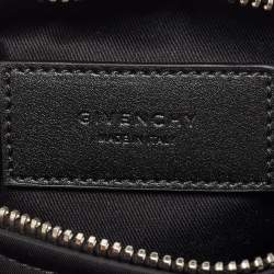 Givenchy Black Nylon Pandora Pocket Messenger Bag