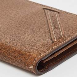 Givenchy Tan Leather Bifold Wallet