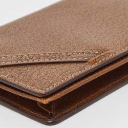 Givenchy Tan Leather Bifold Wallet