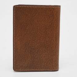 Givenchy Tan Leather Bifold Wallet