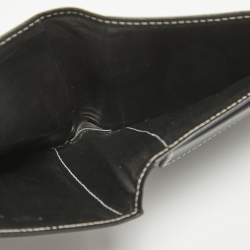 Givenchy Black/Grey Monogram Canvas and Leather Bifold Compact Wallet