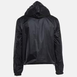 Givenchy Black/Red Rottweiler Print Nylon Reversible Jacket M