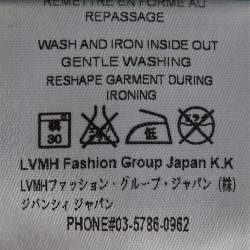 Pre Owned Givenchy Black Cotton Knit Zip Detailed Short Sleeve Polo T-Shirt L