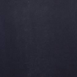 مملوكة مسبقًا Givenchy Navy Blue Navy Blue Applique Detail Sweatshirt L