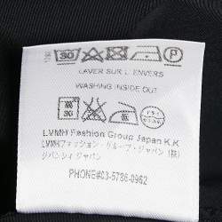 Pre Owned Givenchy Black Cotton Contrast Trim Collar Cotton Shirt XL