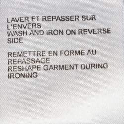 Pre Owned Givenchy Black Printed Cotton Crew Neck T-Shirt L