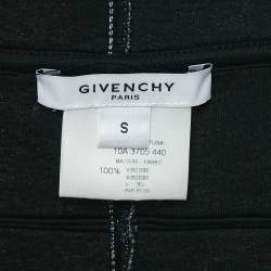 Givenchy Grey Neoprene Zip-Up Hoodie S