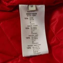 Givenchy Blue/Black Denim and Nylon Button Front Jacket M