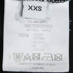 Givenchy Black Printed Jersey Crewneck T-Shirt XXS