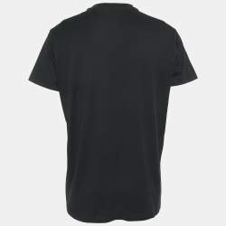 Givenchy Black Printed Jersey Crewneck T-Shirt XXS