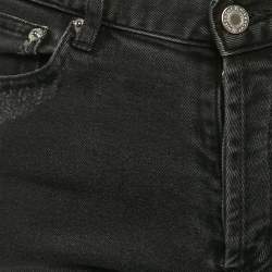 Givenchy Grey Ripped Denim Skinny Jeans L Waist 33"