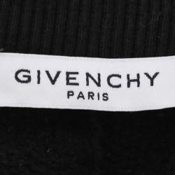 Givenchy Black Cotton American Dream Varsity Text Sweatshirt M