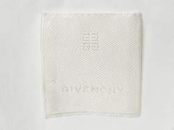 Givenchy White Reverse Logo Cotton Slim Fit T-Shirt L