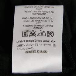 Pre Owned تي شيرت جيفنشي قطن بطبعة نمر أسود مقاس كبير جداً جداً