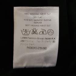 Pre Owned تي شيرت جيفنشي قطن أزرق مطرز بشعار الياقة المستديرة مقاس صغير جداً - إكس سمال