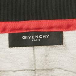 Pre Owned Givenchy Grey Cotton Pique Polo T-Shirt L