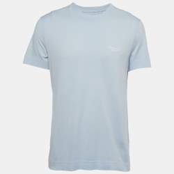 【関税&送料込】Givenchy Light Blue Cotton T-Shirt Givenchy Kids logo-print Cotton T-shirt | Blue | FARFETCH