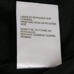 Pre Owned Givenchy Black Printed Jersey Crewneck T-Shirt S
