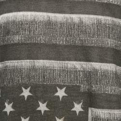 Pre Owned سويتشرت جيفنشي قطن بطبعة نجوم بياقة مستديرة مقاس وسط - ميديم