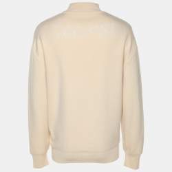 مملوكة مسبقًا Givenchy Light Beige Wool Blend Sweater L