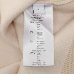 مملوكة مسبقًا Givenchy Light Beige Wool Blend Sweater L