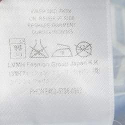 Pre Owned Givenchy Blue Star Print Jersey Crewneck T-Shirt L