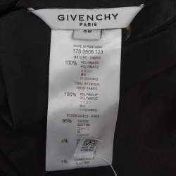 Pre Owned Givenchy Black Tattoo Print Reversible Bomber Jacket M