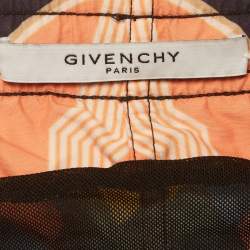 Pre Owned Givenchy Multicolour Abstract Print Nylon Swim Shorts XS
