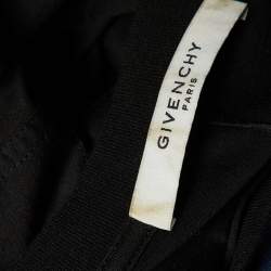 Pre Owned Givenchy Black Shark Print Cotton Crew Neck T-Shirt M