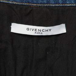 مملوكة مسبقًا Givenchy Blue Denim Button Front Jacket L
