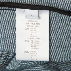 مملوكة مسبقًا Givenchy Blue Denim Button Front Jacket L