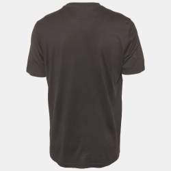 Pre Owned Givenchy Black Monkey Brothers Graphic Jersey T-Shirt S