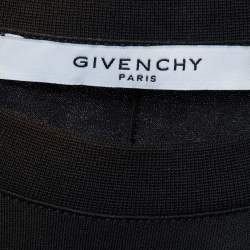 Pre Owned Givenchy Black The Monkey Brothers Print Cotton Crew Neck T-Shirt M