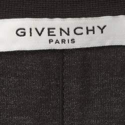 Pre Owned Givenchy Black Printed Jersey Short Sleeve T-Shirt M 