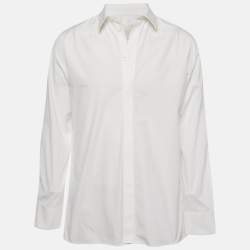 Pre Owned Givenchy White Cotton Long Sleeve Shirt XXL 