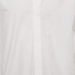 Pre Owned Givenchy White Cotton Long Sleeve Shirt XXL