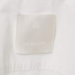 Pre Owned Givenchy White Cotton Long Sleeve Shirt XXL