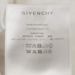 Pre Owned Givenchy White Cotton Long Sleeve Shirt XXL