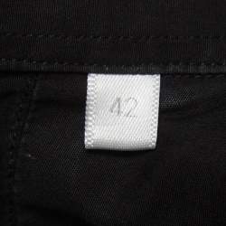 مملوكة مسبقًا Givenchy Black Cotton Long Sleeve Shirt L 