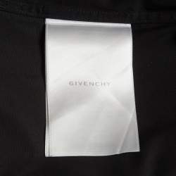 مملوكة مسبقًا Givenchy Black Cotton Long Sleeve Shirt L 