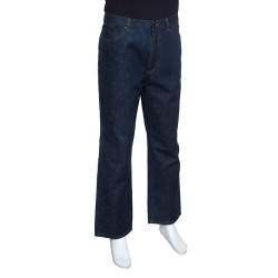 Pre Owned Givenchy Indigo Denim Straight Fit Jeans XL