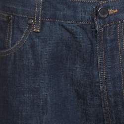 Pre Owned Givenchy Indigo Denim Straight Fit Jeans XL
