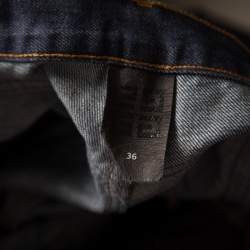 Pre Owned Givenchy Indigo Denim Straight Fit Jeans XL