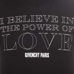 Pre Owned تي شيرت جيفنشي باول أوف لوف قطن أسود XS